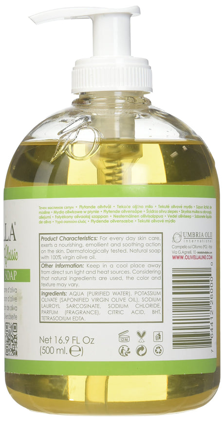 OLIVELLA LIQUID SOAP PUMP ORIG 16.9OZ
