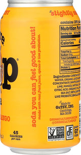 CULTURE POP SODA Orange Mango Soda 12/12 OZ