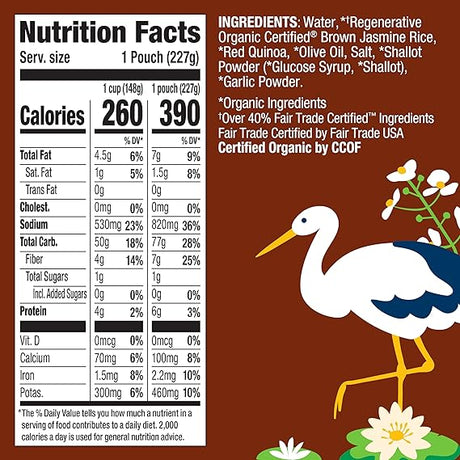 LUNDBERG FAMILY FARMS Brown Rice Quinoa Blend 8 OZ