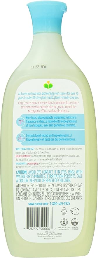 ECOVER Liquid, ZERO 25 OZ