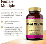 Solgar Female Multiple Tablets (not sold in California)
