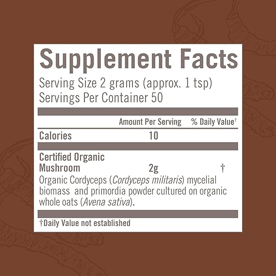 Superfood Mushroom CORDYCEPS Powder Extract