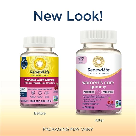 Renew Life WOMEN'S CARE GUMMY - 2 BILLION 48CT