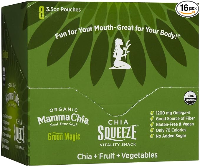 MAMMA CHIA ORG. GREEN MAGIC SQUEEZE 3.5