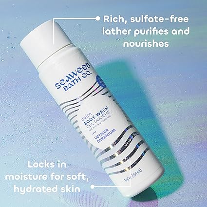 Seaweed Bath CO. Body Wash Calm Vetiver Geranium