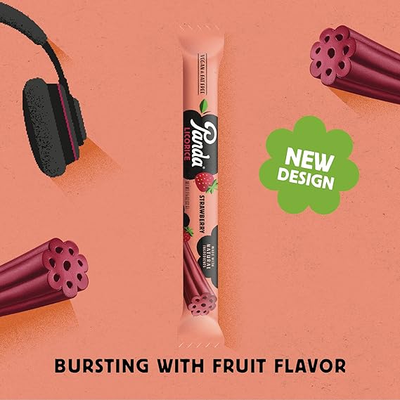 PANDA LICORICE Strawberry Licorice 1.1 OZ