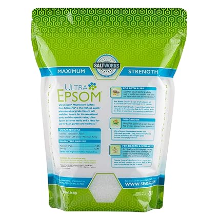 SEASALT ULTRA EPSOM SALT CRYSTALS 5LB