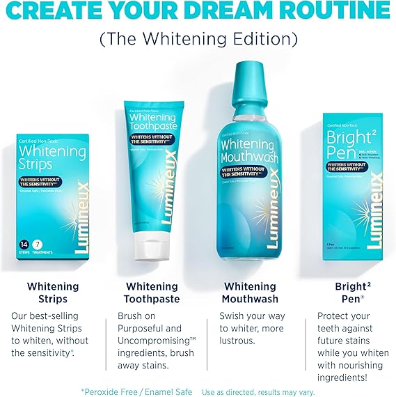 LUMINEUX WHITENING STRIPS 14 TREATMENTS