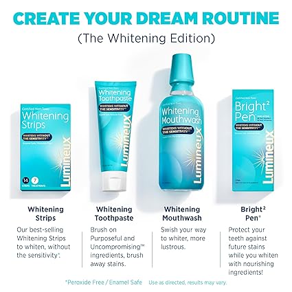 LUMINEUX WHITENING MOUTHWASH 16 OZ