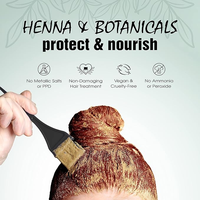 LIGHT MOUNTAIN HENNA GRAY-MAHOGANY 7OZ HAIR COLOR