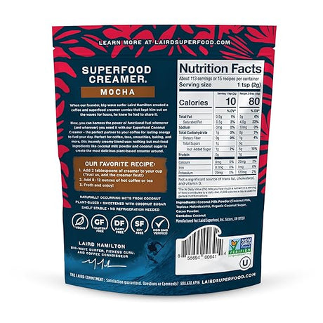 Laird superfood creamer cacao