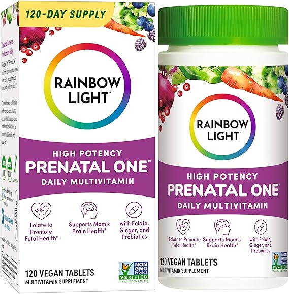 Rainbow Light HIGH POTENCY PRENATAL ONE NON-GMO 120CT   (ORIGINAL PID: 21725)