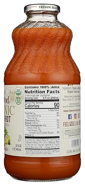 LAKEWOOD Pure Carrot 32 OZ