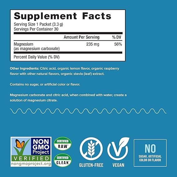Calm CALM RASP/LEMON STICK PACK CARTON 30 CT