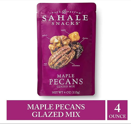 SAHALE SNACKS Maple Pecans 4 OZ