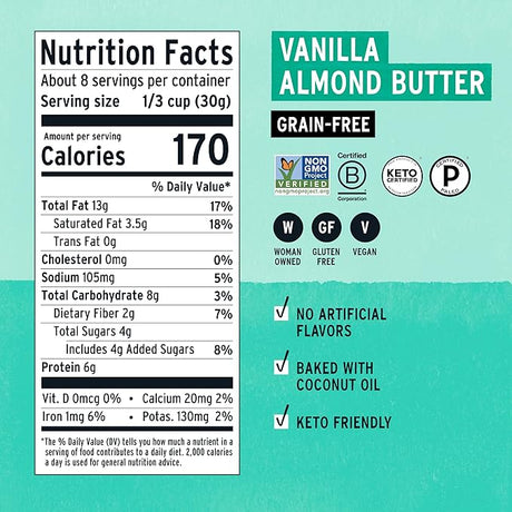 PURELY ELIZABETH Granola Van Almond Btr Grain Free 8 OZ