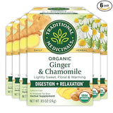TRADITIONAL MEDICINALS TEAS Organic Golden Ginger Digest Tea 16 BAG