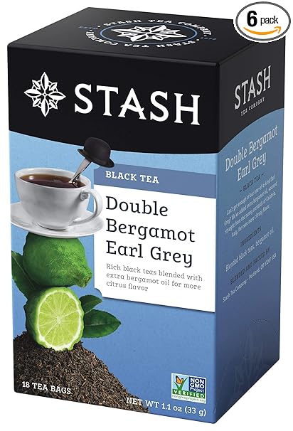 STASH TEA Double Bergamot Earl Grey Tea 18 BAG