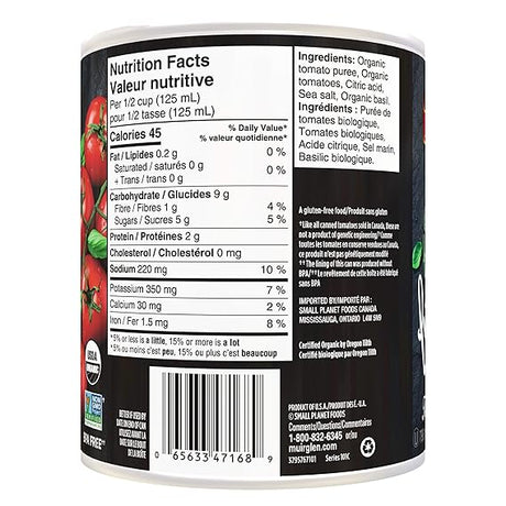 Muir Glen Crushed Tomatoes with Basil