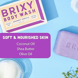 BRIXY Body Wash Bar Coconut Vanilla