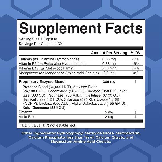 Mary Ruth's Ultra Digestive Food Enzymes (60 ct)