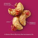 SAHALE SNACKS Cashews With Pomegranate & Vanilla 4 OZ