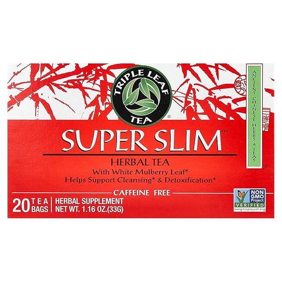 Triple Leaf Tea, Ultra Slim, 20 Tea Bags (Pack of 6) N2 free image download Triple Leaf Tea, Ultra Slim, 20 Tea Bags (Pack of 6) N2 free image download