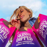 SKINNYDIPPED Dark Chocolate Peanut Butter Cup 3.17 OZ