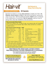 Health Aid Hair-Vit Strong Thick Hair 90 Softgels