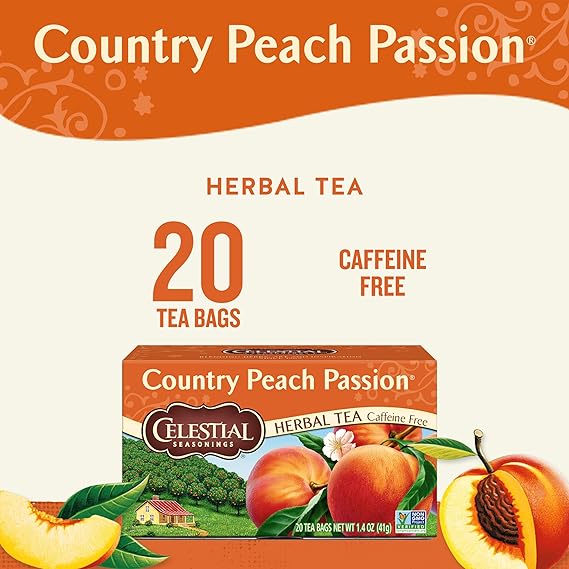 Celestial Seasonings Country Peach Passion Herbal Tea