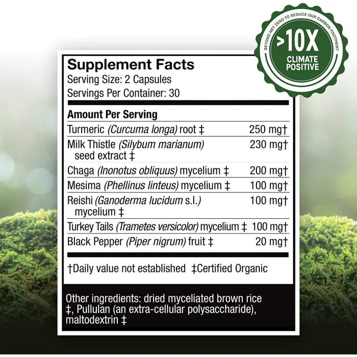 Host Defense MycoBotanicals® Liver* 60 count