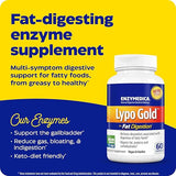 Enzymedica  Lypo Gold For Fat Digestion 60 Capsules