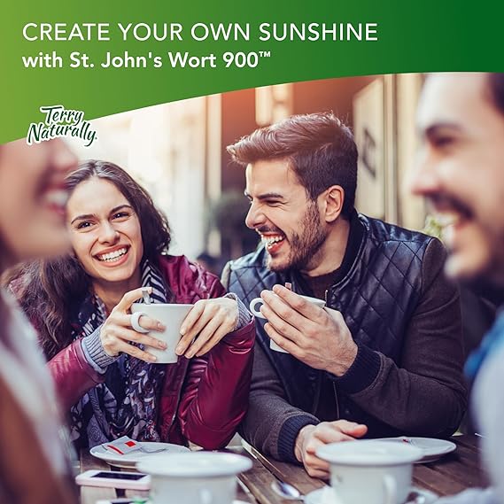 Terry Naturally St. Johns Wort 900 Positive Mood 60 Tablets