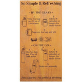 Cold Water Infusion Strawberry Lemon Orange Blossom