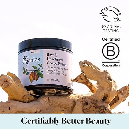 SKY ORGANICS ORGANIC COCOA CONDITIONING BUTTER WITH AVOCADO OIL 2.3 OZ