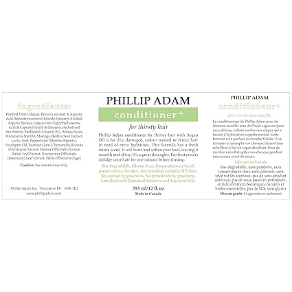 PHILLIP ADAM THIRSTY HAIR CONDITIONER 12OZ