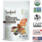Sunfood Superfood Smoothie Mix, Chocolate 8oz
