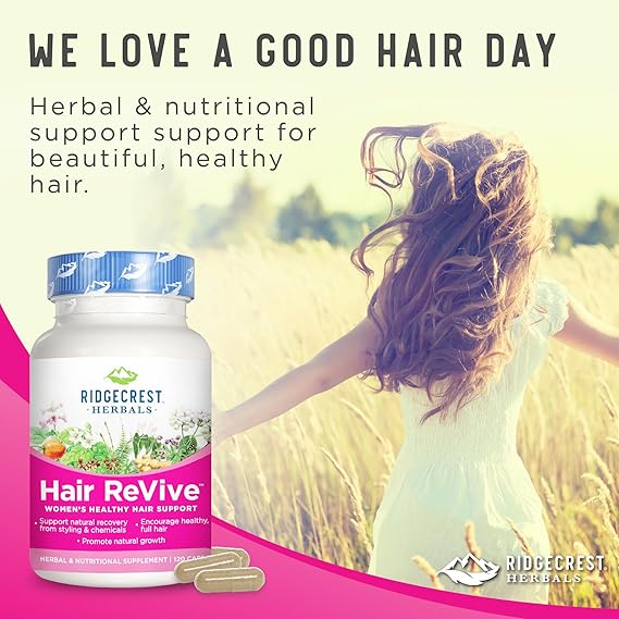RIDGECREST HERBALS HAIR REVIVE 5 120CAPS