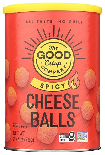 THE GOOD CRISP COMPANY Spicy Cheddar 2.75 OZ