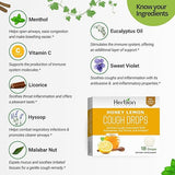 HERBION COUGH DROPS HONEY LEMON 25 LOZENGE