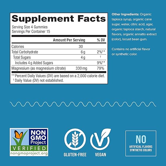 CALM GUMMIES ORANGE 60CT