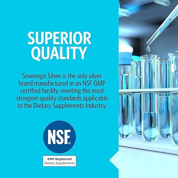 Bio-Active Silver Hydrosol  Colloidal Silver 10 PPM