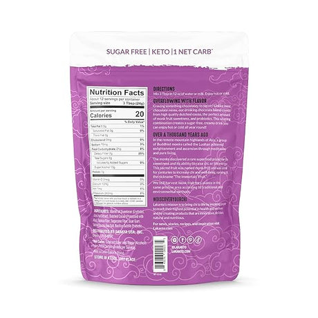 LAKANTO Drinking Chocolate 10 OZ