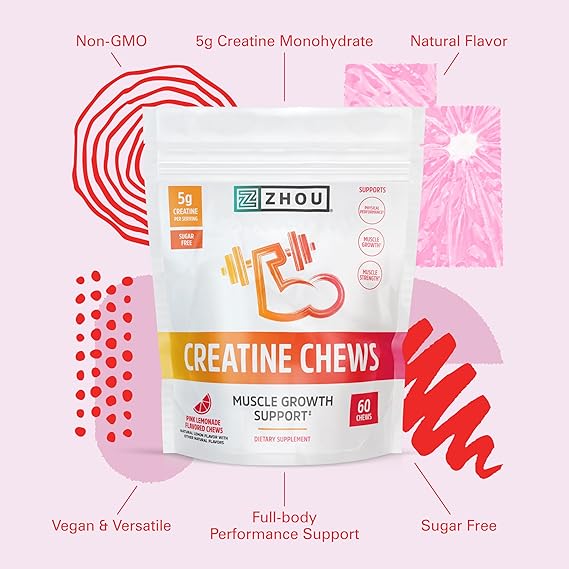 Zhou Nutrition Creatine Gummies Zhou – Williams Natural Foods