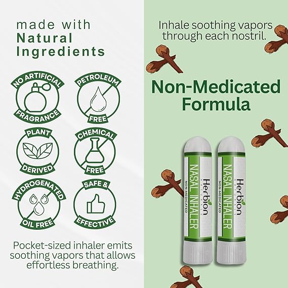 HERBION NASAL INHALER .05OZ 2CT