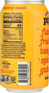 CULTURE POP SODA Orange Mango Soda 12/12 OZ
