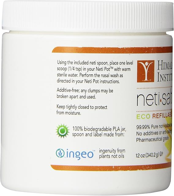 HIMALAYAN CHANDRA NETI POT SALT USP GRADE 12OZ