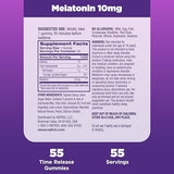 NATROL MELATONIN 10MG TIME RELEASE 35 GUMMY