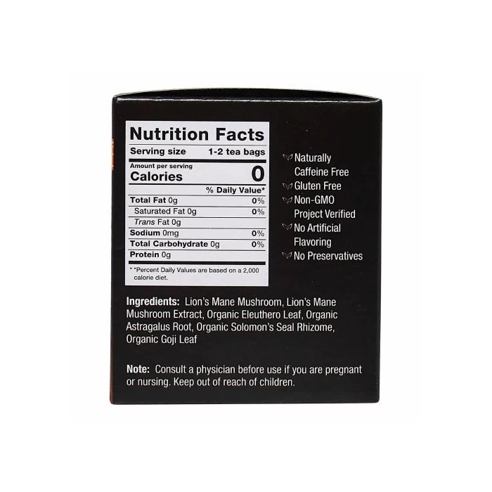 BRAVO TEA Lion's Mane Tea 20 BAG