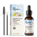 SKY ORGANICS ORGANIC CASTOR OIL EYELASH SERUM 1 OZ